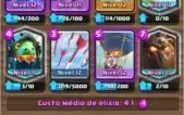 CONTA CLASH ROYALE - LVL 12 - 4912 TROFÉUS -160k GOLD- 468GE