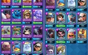 CONTA CLASH ROYALE - LVL 12 - 4912 TROFÉUS -160k GOLD- 468GE
