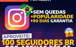 [Promoção] 1K Seguidores Instagram por apenas R$ 9,99