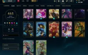 🌟 Conta League Of Legends – Mono Lux (3M+ Maestria) 🌟