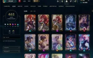 🌟 Conta League Of Legends – Mono Lux (3M+ Maestria) 🌟