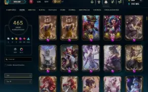 🌟 Conta League Of Legends – Mono Lux (3M+ Maestria) 🌟