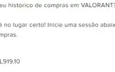 conta valorant com várias skins e vários passes
