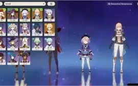 GENSHIN IMPACT - AR38 - KLEE/MONA/JEAN/QIQI/ARMA 5*