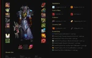 Vendo Conta Wow Warname Com Donate 500 Dolars