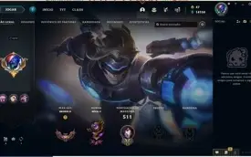 CONTA LOL 300 SKINS FULL CHAMPION
