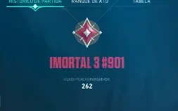 CONTA VALORANT COM CHAMPIONS 2021 (IMT3 262 PONTOS top900)
