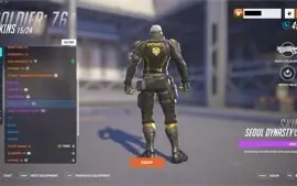 OW2 WIDOWMAKER NOIRE/WINSTON BLIZZCON 310+ skins