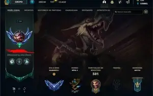 Conta lol master todos champs 100k + EA