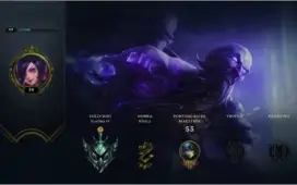 Conta platina 4, 22 campeões, MMR bom