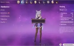 GENSHIN IMPACT AR7 - NA - KEQING - AST MONA