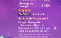 Conta com raiden, furina, venti, mona, tighnari C1, diluc