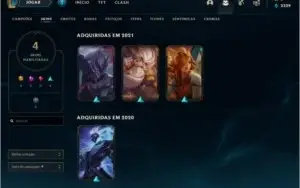 CONTA LOL MESTRE SEASON 11