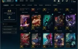 CONTA LOL MESTRE SEASON 11