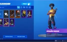 Conta Fortnite com Operações Musicais