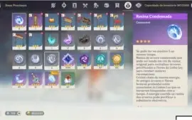 AR 50> zhong, itto,albedo, diluc, mona, qiqi e bençao