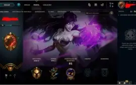CONTA LOL OURO IV