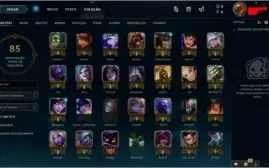 CONTA LOL OURO IV