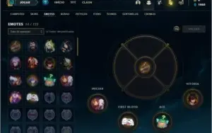 Conta bronze 1 com 31 champs e 1 skin
