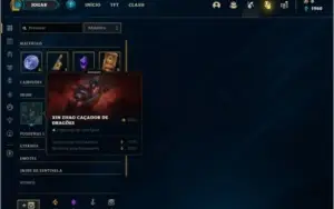 Conta bronze 1 com 31 champs e 1 skin