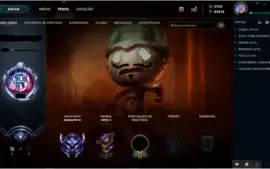 Conta LOL todos os campeões e 700 skins