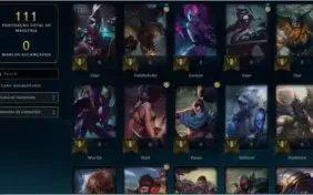 Contas League of Legends: Platina 3 + Skins
