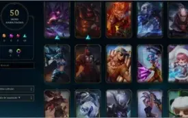 Contas League of Legends: Platina 3 + Skins
