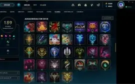 Conta LOL de 2013 com +5k de RP