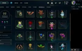 Conta LOL de 2013 com +5k de RP