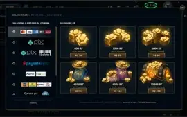 Conta LOL de 2013 com +5k de RP