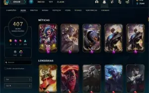 Conta league of legends