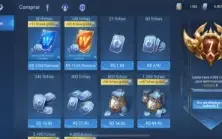 Nobreza 7 Honor of Kings, muitas skins