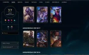Conta de LOL Diamante 2 Hihg MMR 80% de winrate - 37 skins