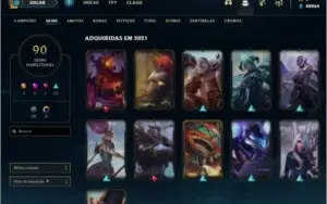 CONTA 5 REAIS TODOS OS CAMPEOES + 40K DE ESSENCIA