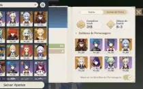 CONTA GENSHIN AR55 /13x5★/ Nahida, Scaramouch, Kokomi e MAIS