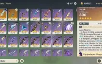 CONTA GENSHIN AR55 /13x5★/ Nahida, Scaramouch, Kokomi e MAIS