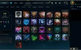 CONTA COM SKIN RARAS COM TODAS AS SKIN VITORIOSAS DESDE S1