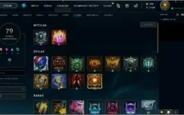 CONTA COM SKIN RARAS COM TODAS AS SKIN VITORIOSAS DESDE S1