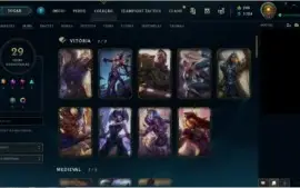 CONTA COM SKIN RARAS COM TODAS AS SKIN VITORIOSAS DESDE S1