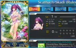 Contas Reroll Fate Grand Order