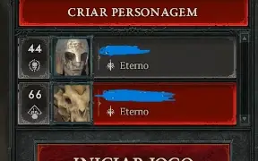 Conta Diablo 4 lvl 66 Edição Padrão battle net