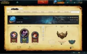 CONTA LOL NV 30 BR - 34 champs BRONZE 3