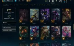Unranked com 75 Champs e 23 Skins