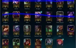 Conta LoL - Bronze 3 | 69 Campeões & 20 Skins