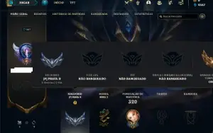 Conta prata 2 com 100 Champs e 50 Skins