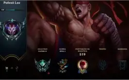 Conta lol Platina 4,com 66 skins (1ultimate e 1 lendaria)
