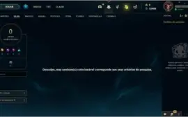 CONTA UNRANKED SMURF LVL 30 LOL 50 MIL ESSÊNCIAS AZUIS