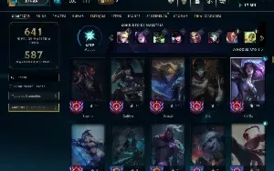 Vendo conta do LOL criada em 2011 Com ALL Champ e 167 skins