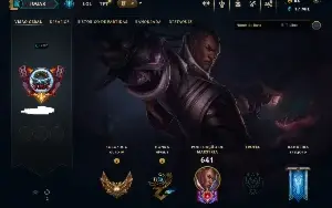 Vendo conta do LOL criada em 2011 Com ALL Champ e 167 skins