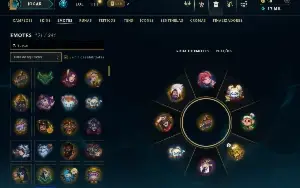 Vendo conta do LOL criada em 2011 Com ALL Champ e 167 skins